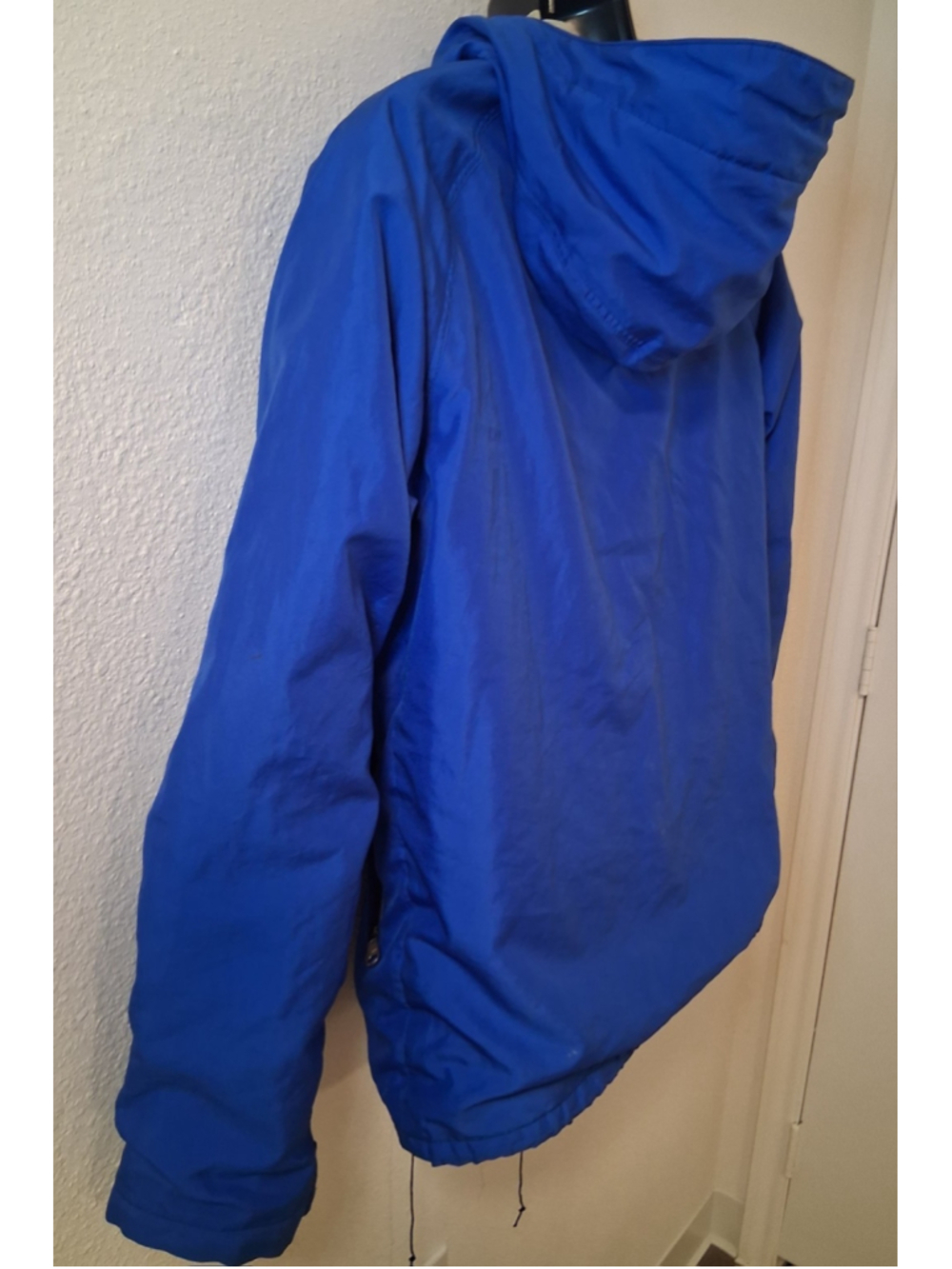 Vintage 80s 90s Petanne GORE-TEX Mens Medium Rain Jacket Hooded Coat Blue Canada - Picture 5 of 10